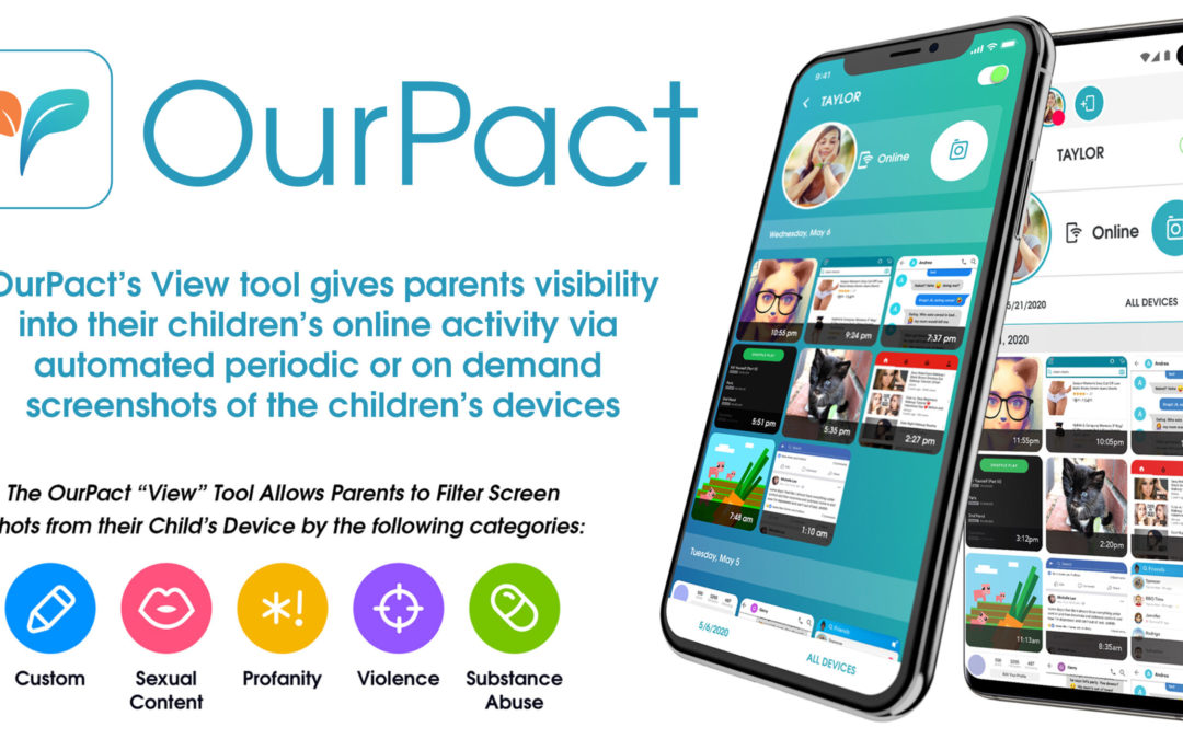 A New OurPact App Update Offers an Enhanced “View” Tool that Can Help Parents Keep Their Children Safe Online.