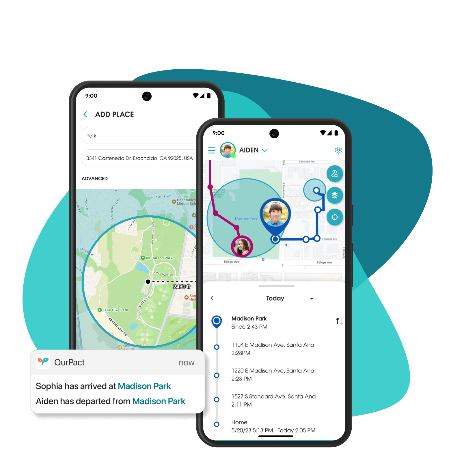 OurPact Family Locator for Androids