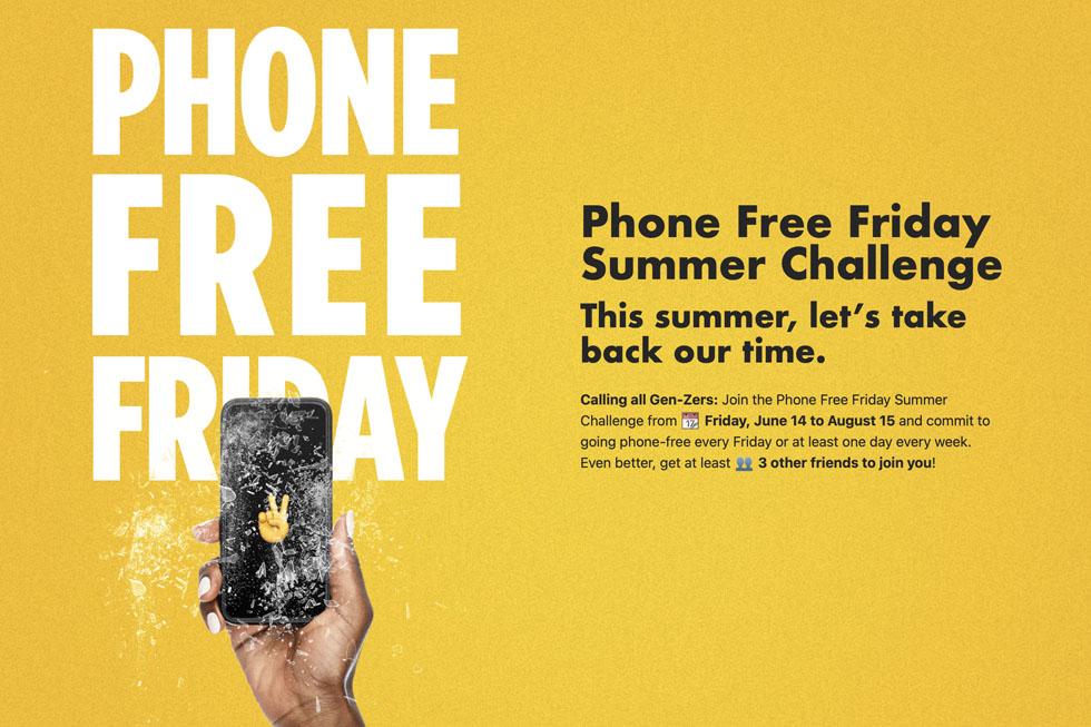 Join the Phone Free Friday Summer Challenge and Help Your Teenagers Take Back Their Time and Their Childhood