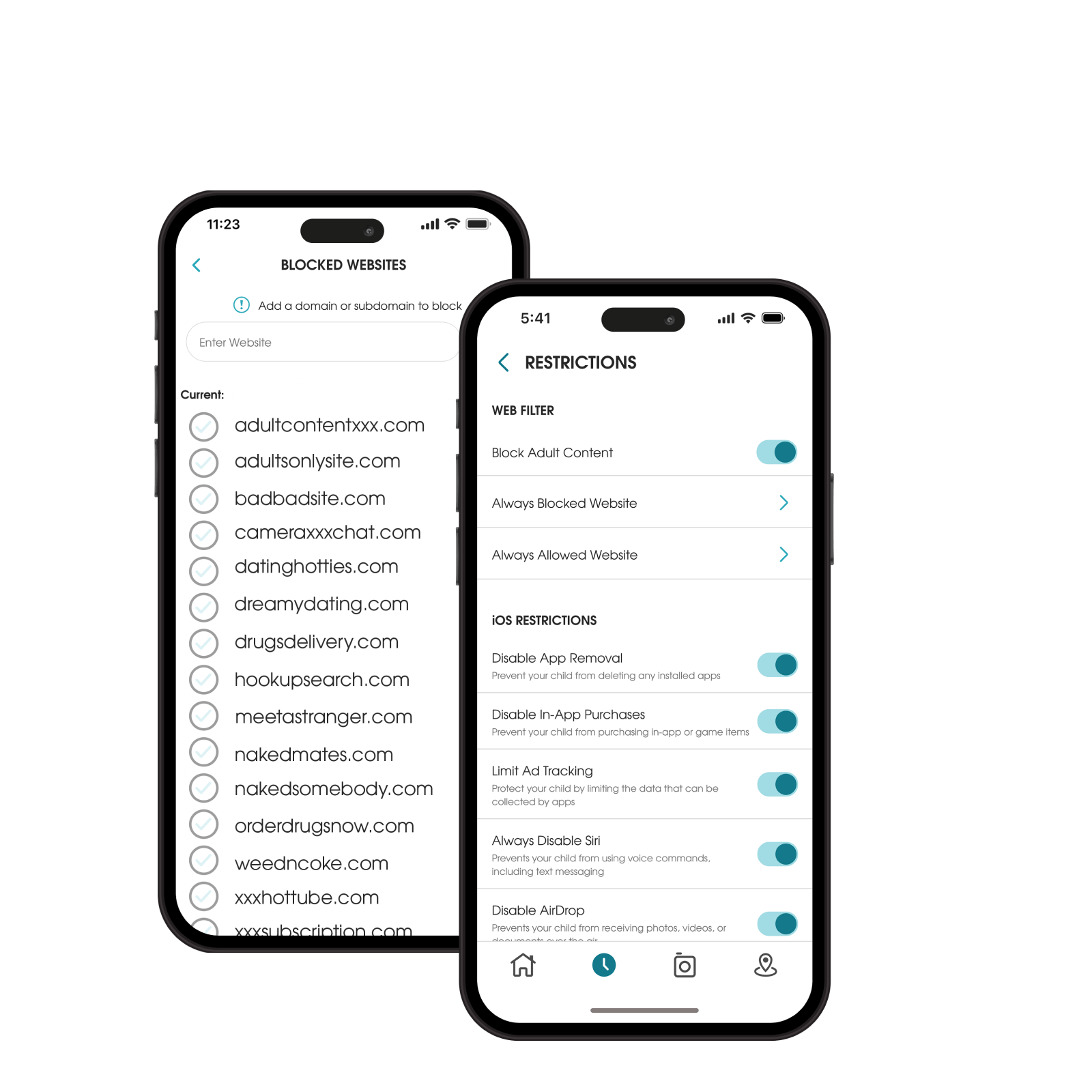 OurPact Device Restrictions and Web Filter